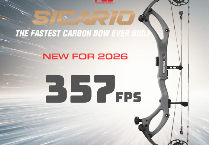 ~PSE2026年モデル発表！史上最速のカーボンコンパウンドボウ【シカリオ】